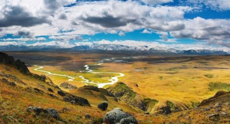 Плоскогорье Укок Алтайские горы